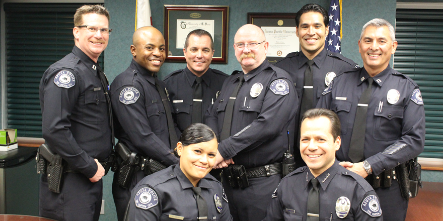 Azusa Police Holds Promotion Ceremony