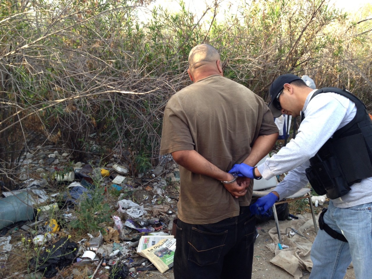 Azusa Police Conduct Second Riverbed Operation For April